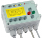 "Ethernet-connection / Smart control unit with 2 serial interfaces RS232 / RS485, 3 analog inputs for Pt100 RTD or thermocouple, 4 inputs and 4 outputs, LCD Display"